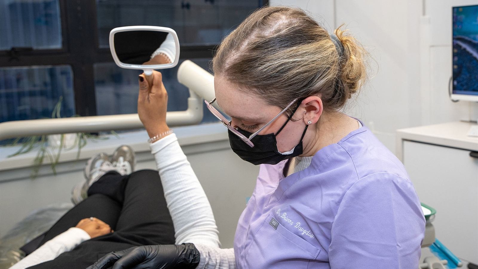 Orthodontist landing page hero